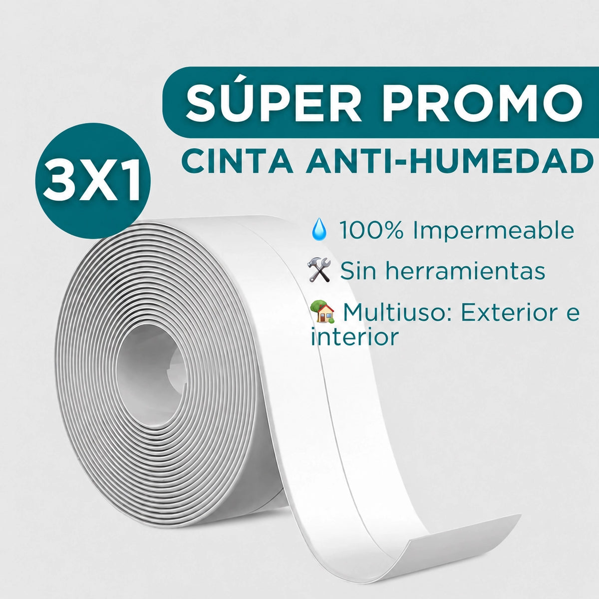 3x1 Cintas Power Pro